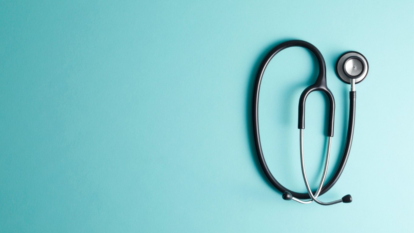 Nursing students in clinical training