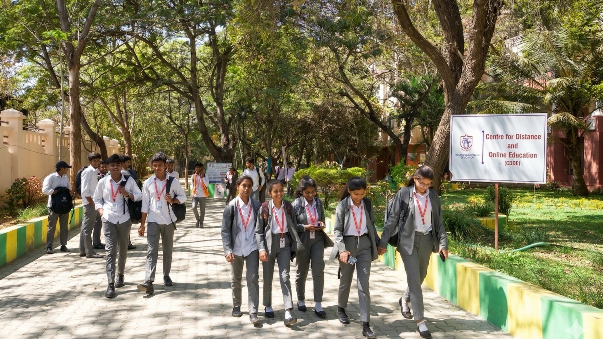 B.G. Nagara Campus Aerial