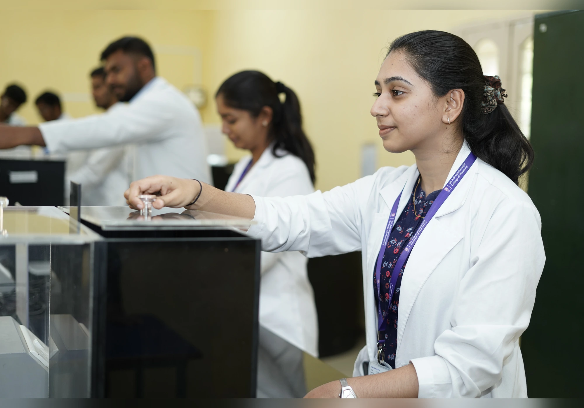 Pharm.D students in clinical training at SACP