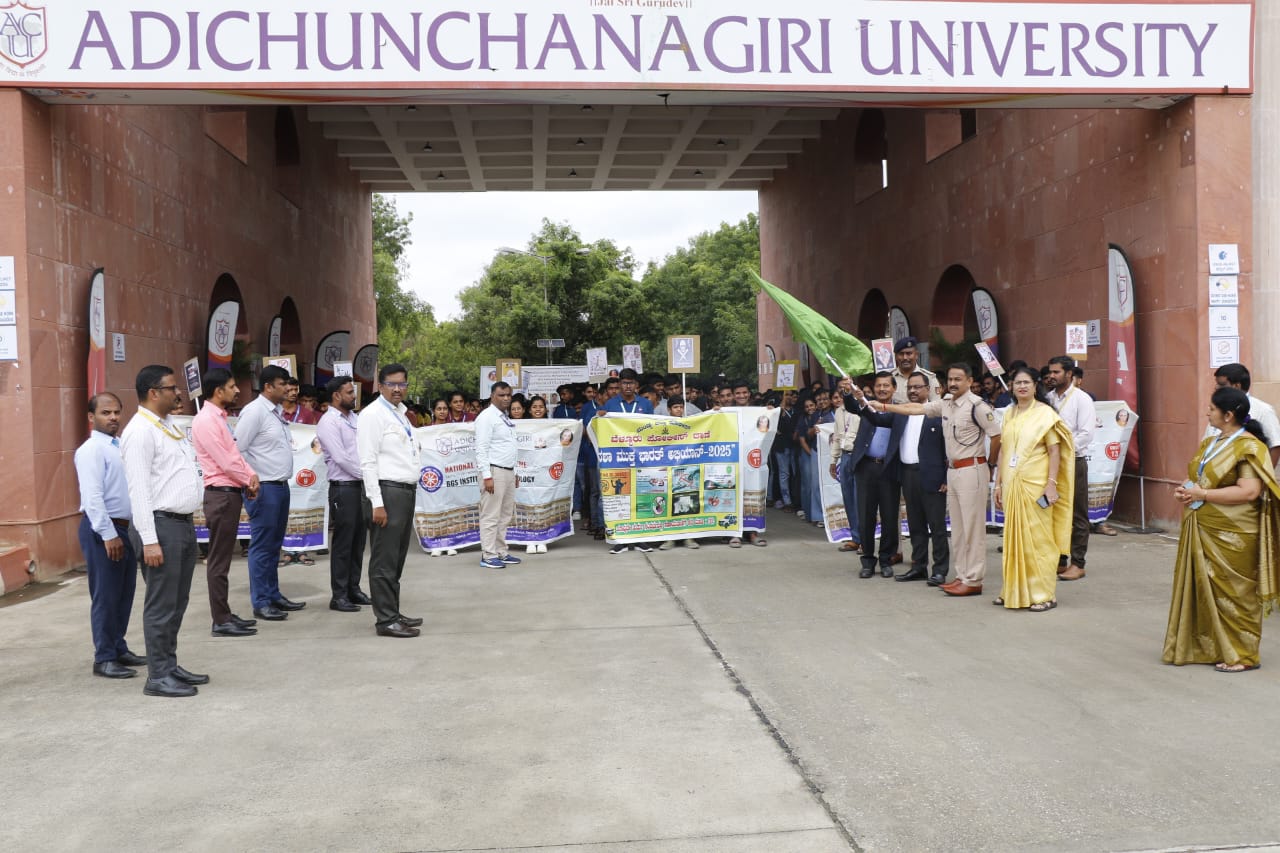 Awareness rally on campus